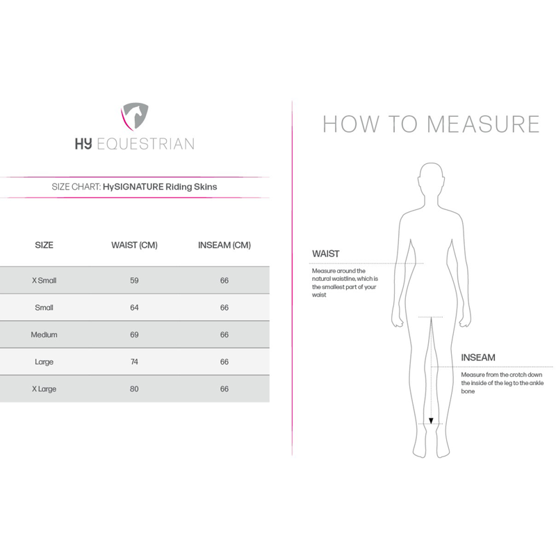 Hy Signature Riding Skins - Navy/Red-3